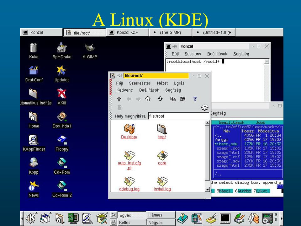 A Linux (KDE)