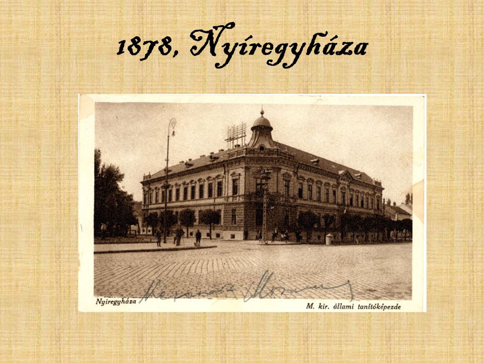 1878, Nyíregyháza