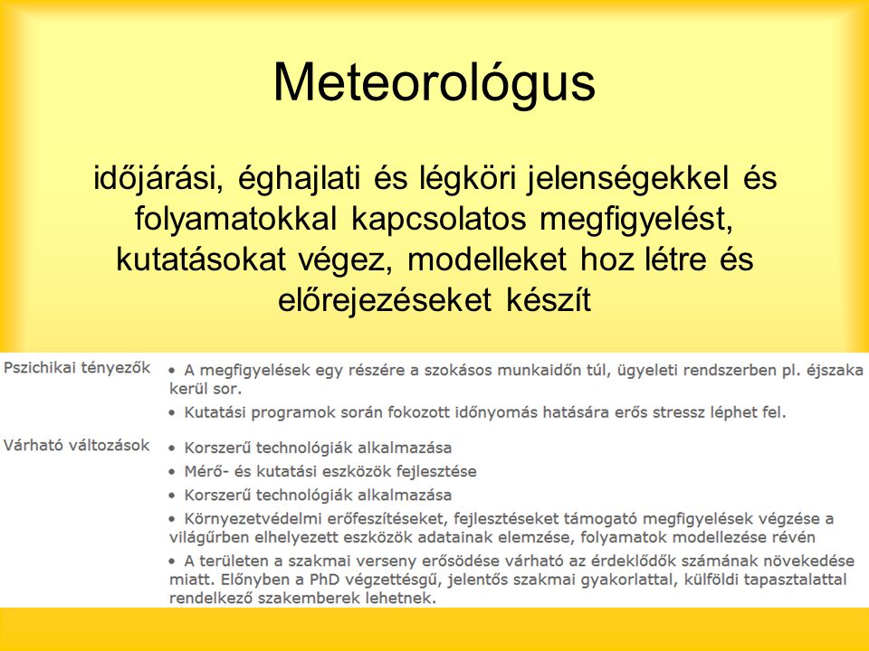 Meteorológus