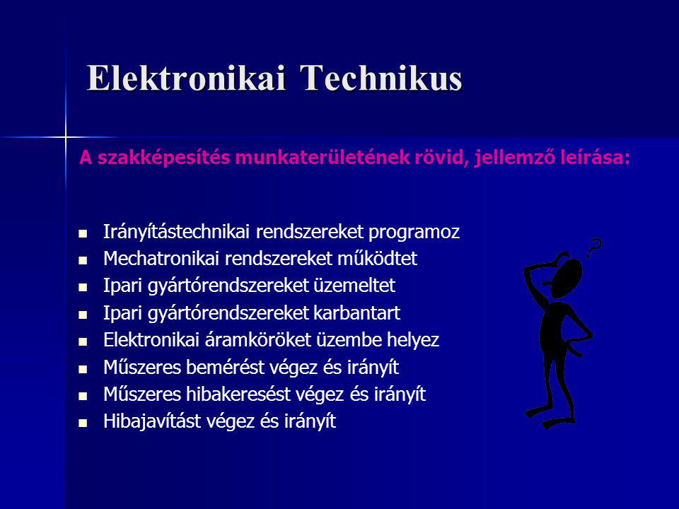 Elektronikai Technikus