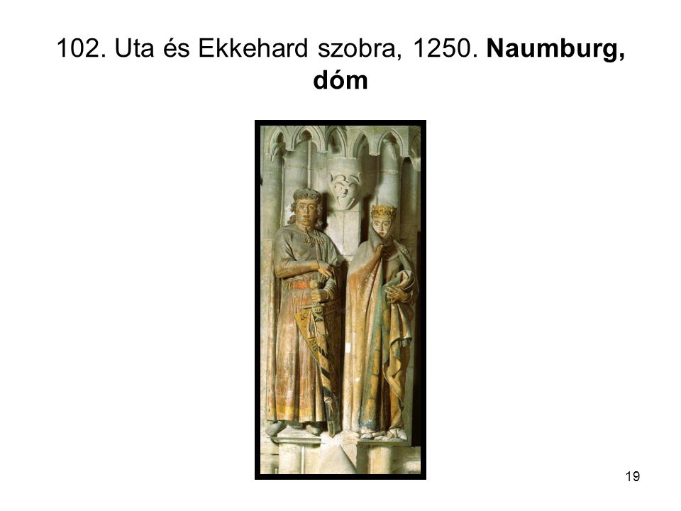 102. Uta és Ekkehard szobra, Naumburg, dóm