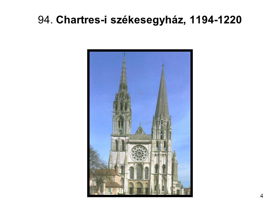 94. Chartres-i székesegyház,