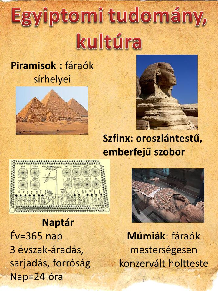 Egyiptomi tudomány, kultúra