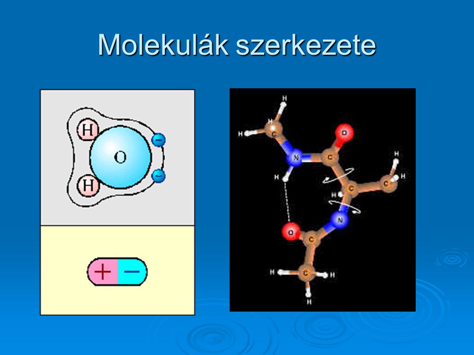 Molekulák szerkezete