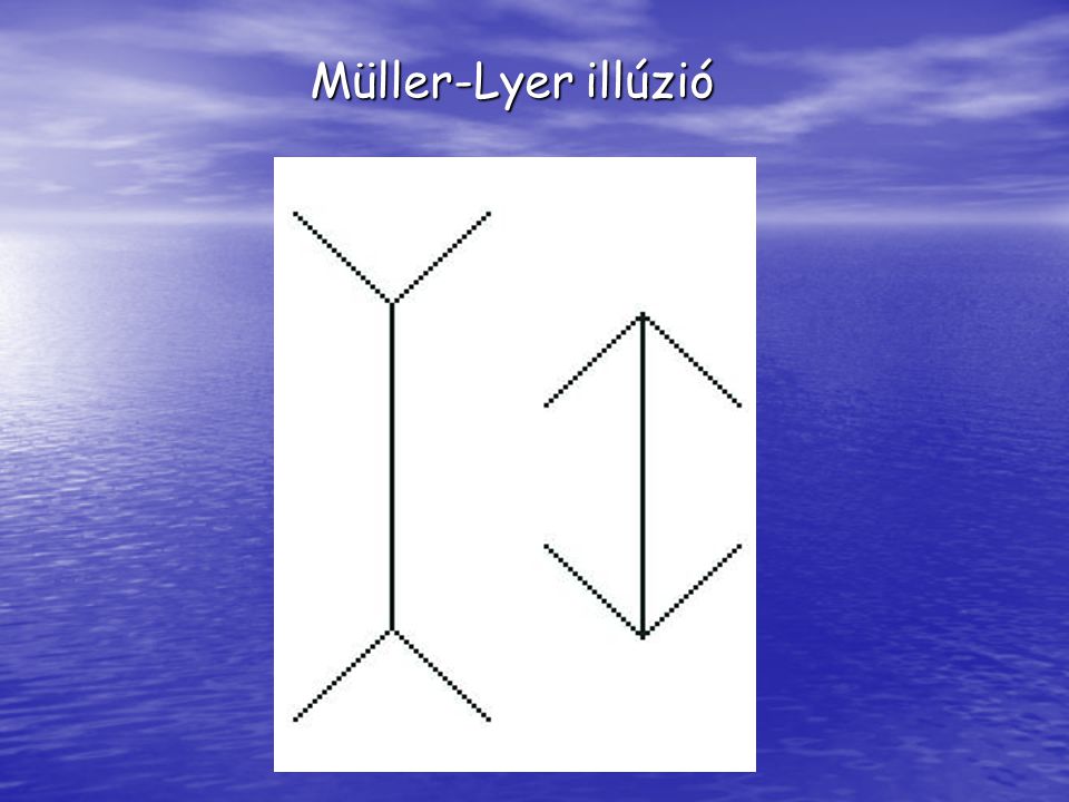 Müller-Lyer illúzió