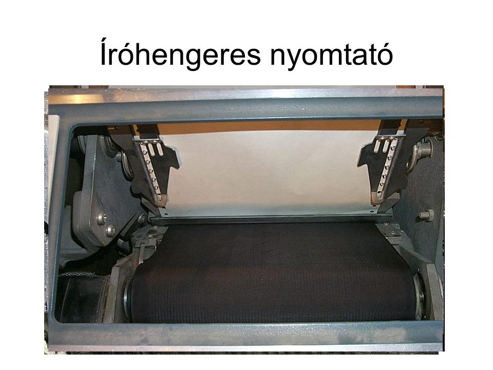 Íróhengeres nyomtató