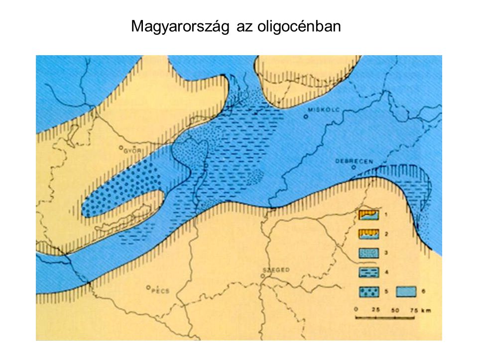 Magyarország az oligocénban