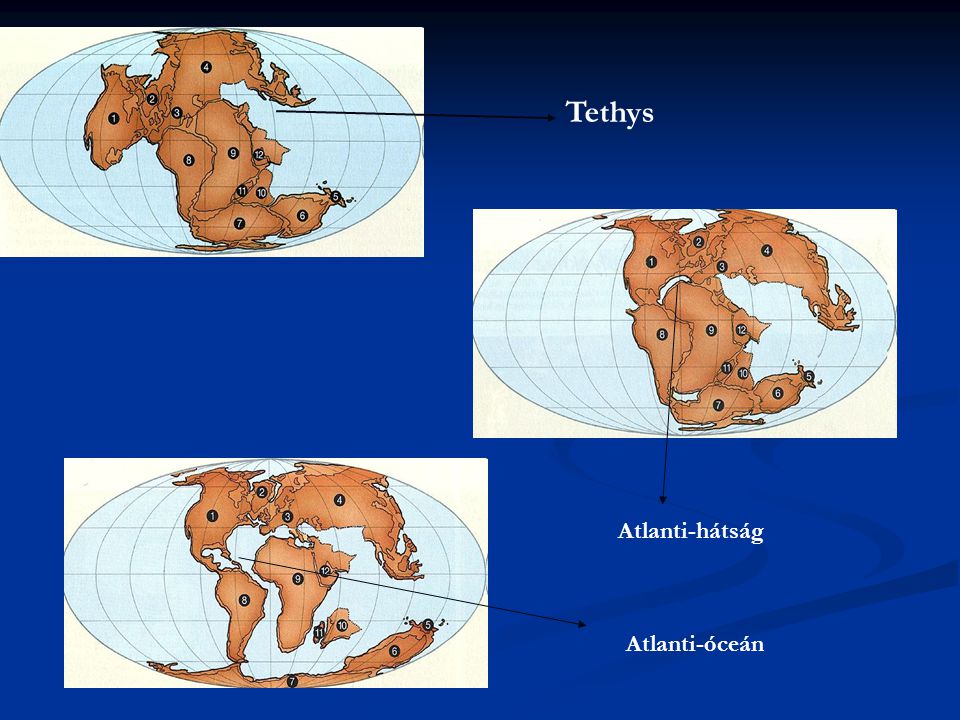Tethys Atlanti-hátság Atlanti-óceán