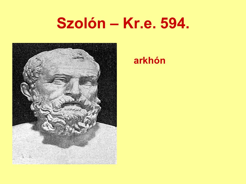 Szolón – Kr.e arkhón