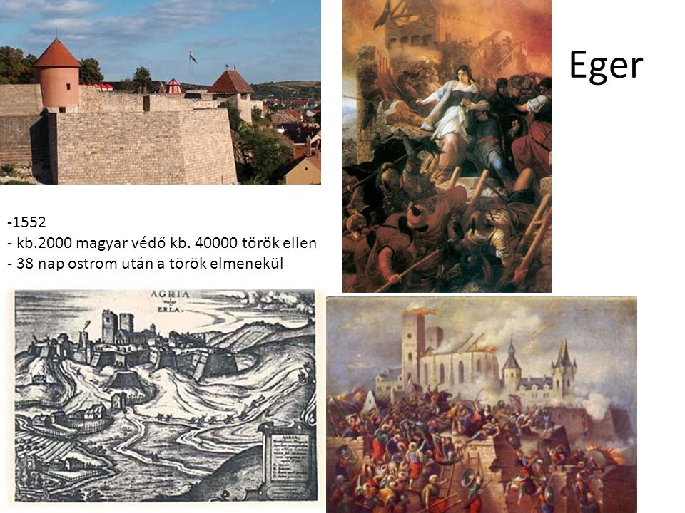 Eger kb.2000 magyar védő kb török ellen