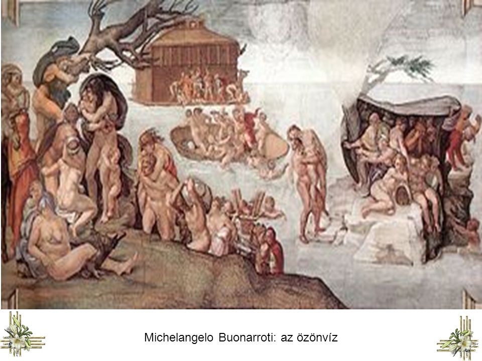 Michelangelo Buonarroti: az özönvíz