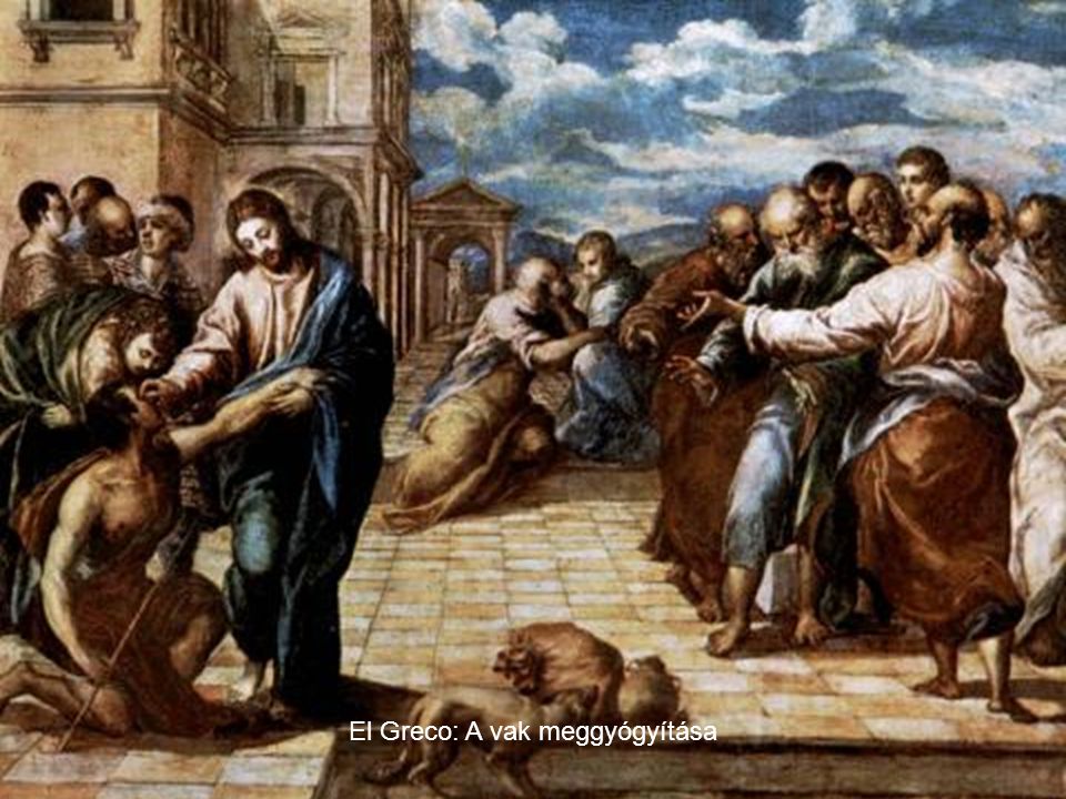 El Greco: A vak meggyógyítása