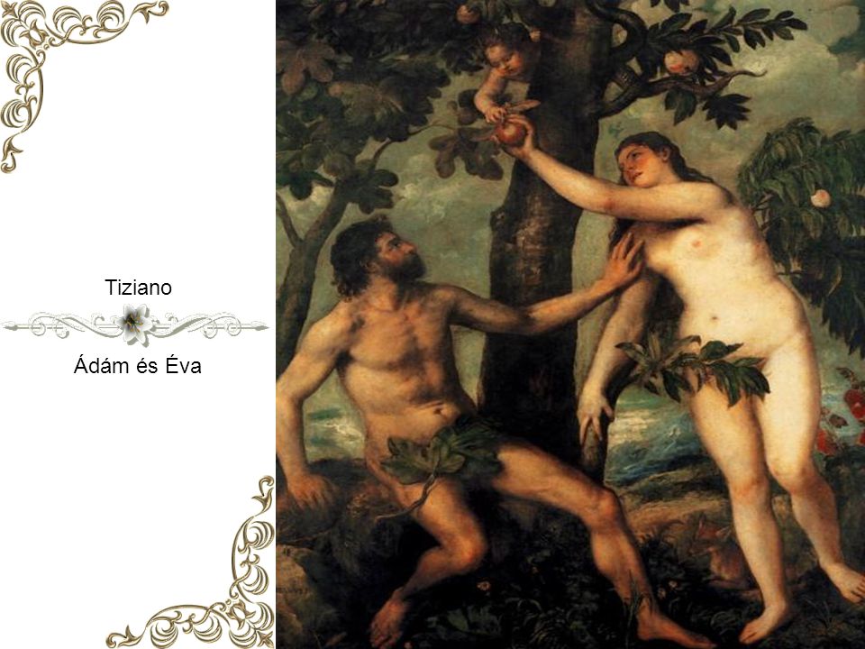 Tiziano Ádám és Éva