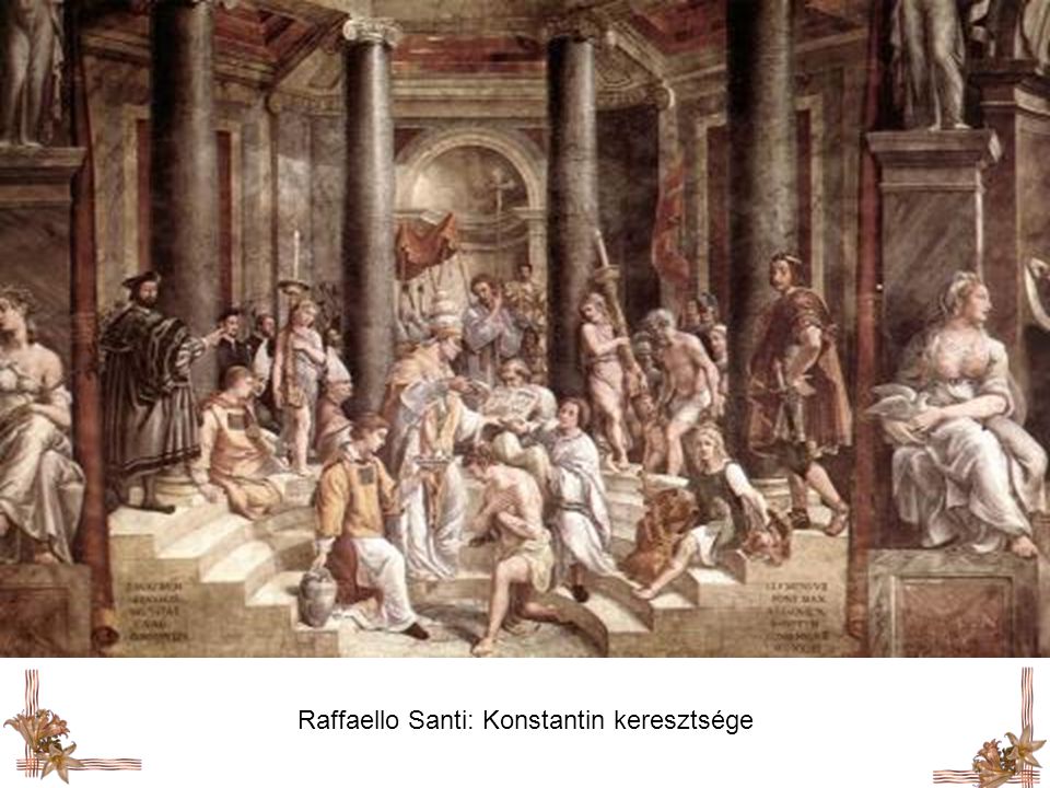 Raffaello Santi: Konstantin keresztsége