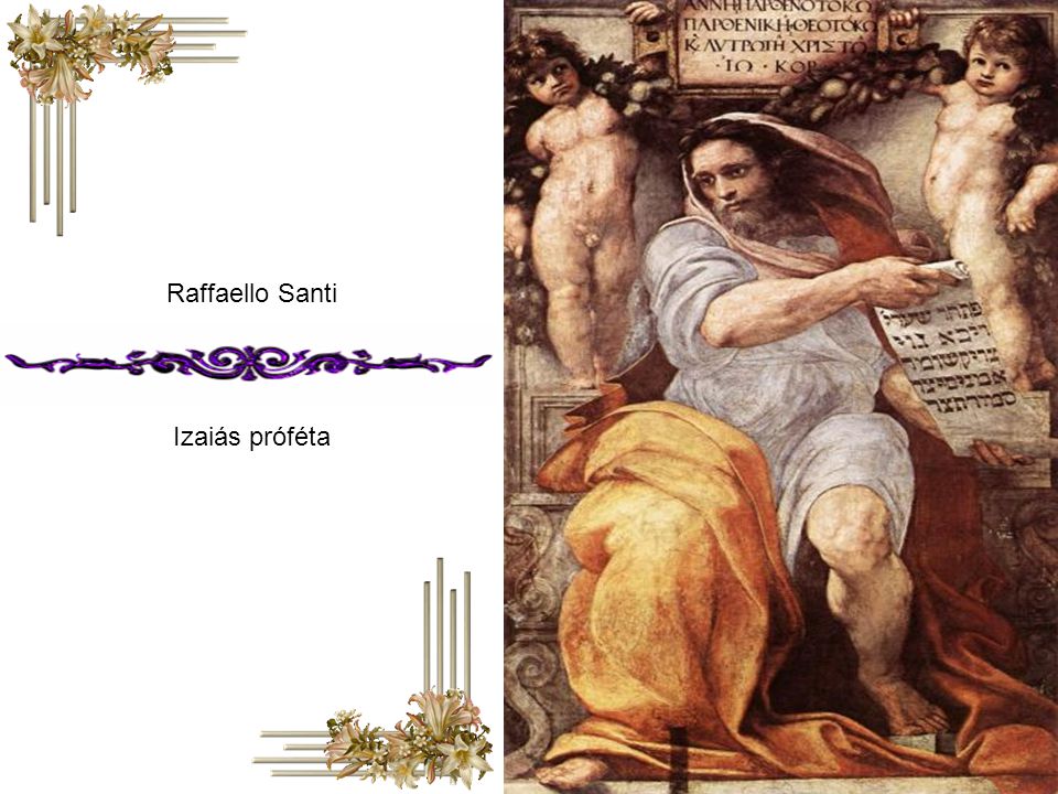 Raffaello Santi Izaiás próféta