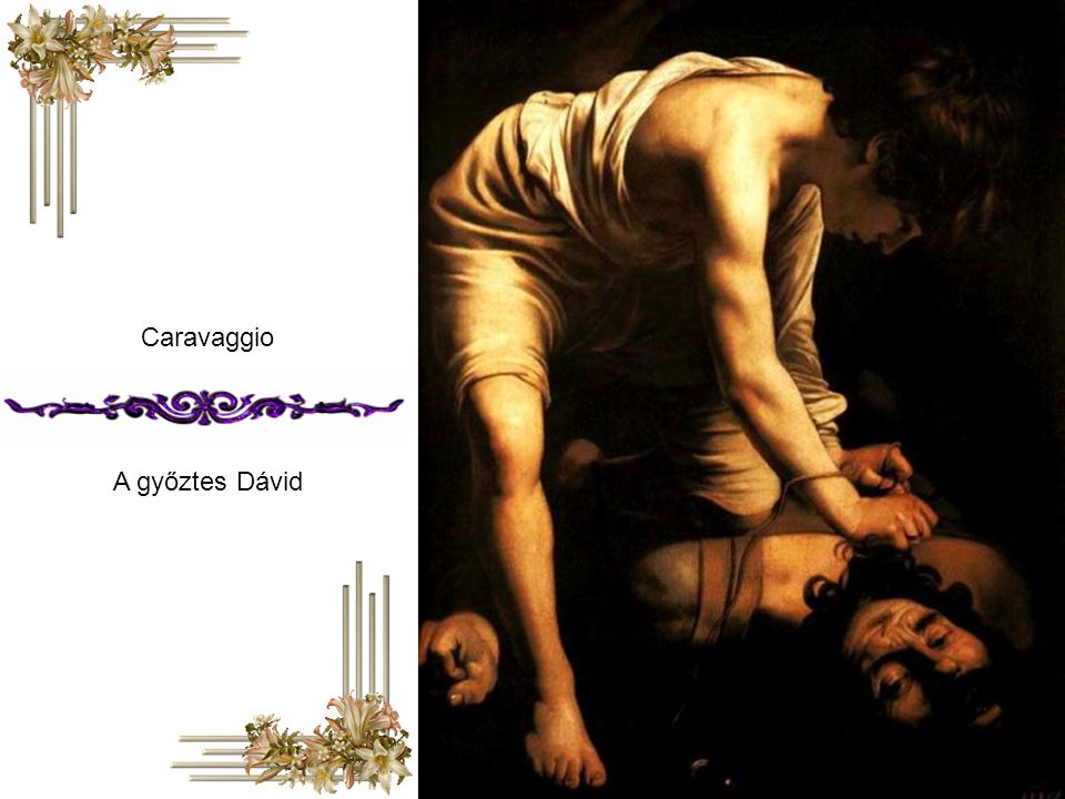 Caravaggio A győztes Dávid