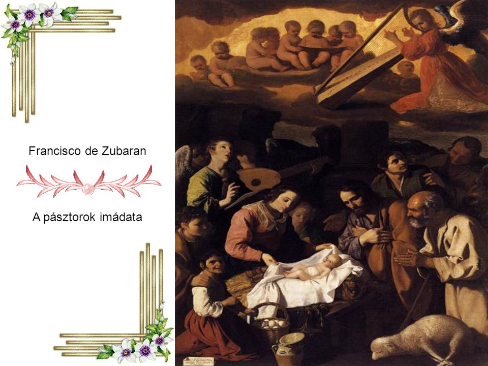 Francisco de Zubaran A pásztorok imádata