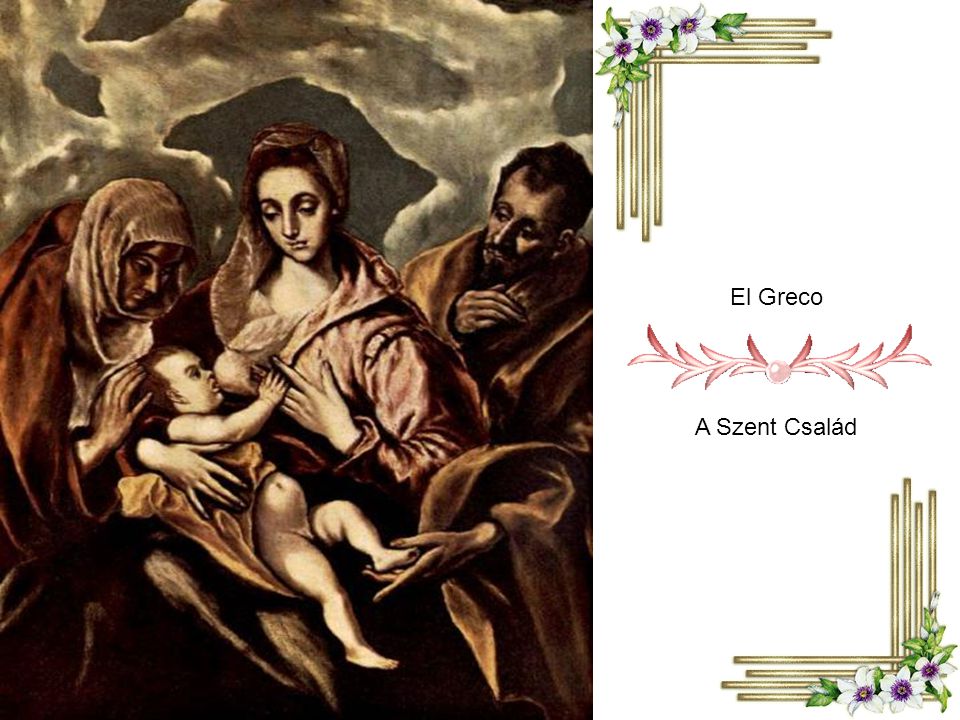 El Greco A Szent Család