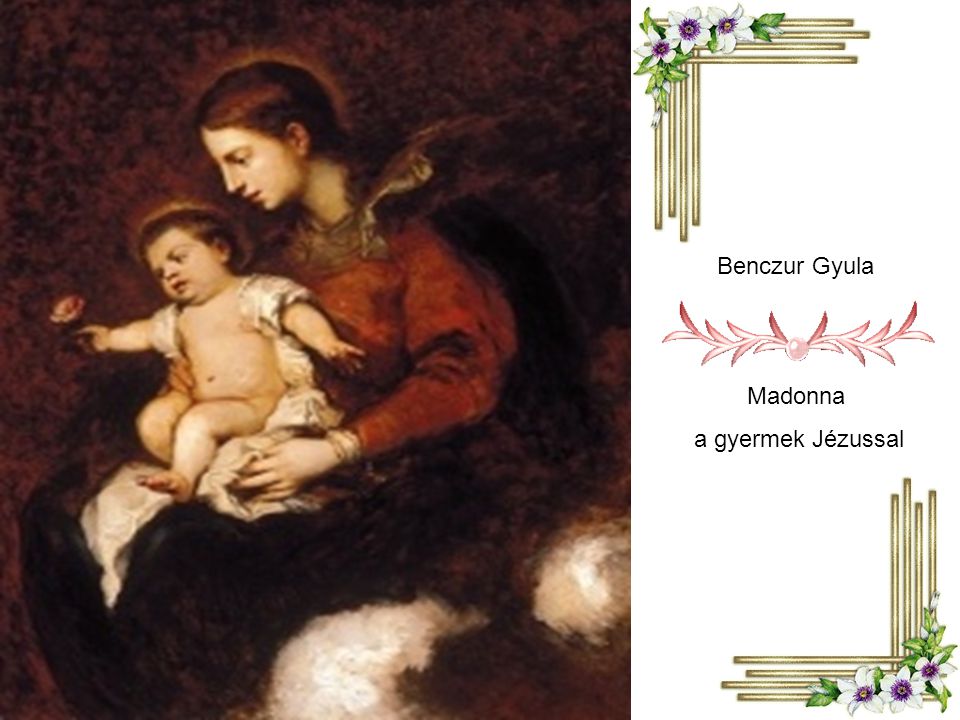 Benczur Gyula Madonna a gyermek Jézussal