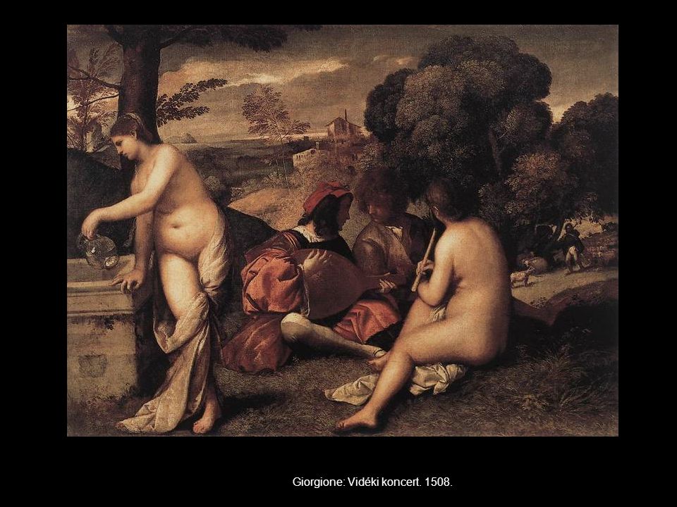 Giorgione: Vidéki koncert