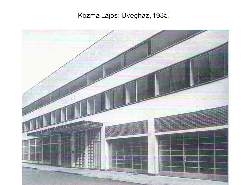 Kozma Lajos: Üvegház, 1935.