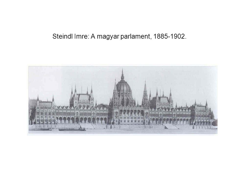 Steindl Imre: A magyar parlament,