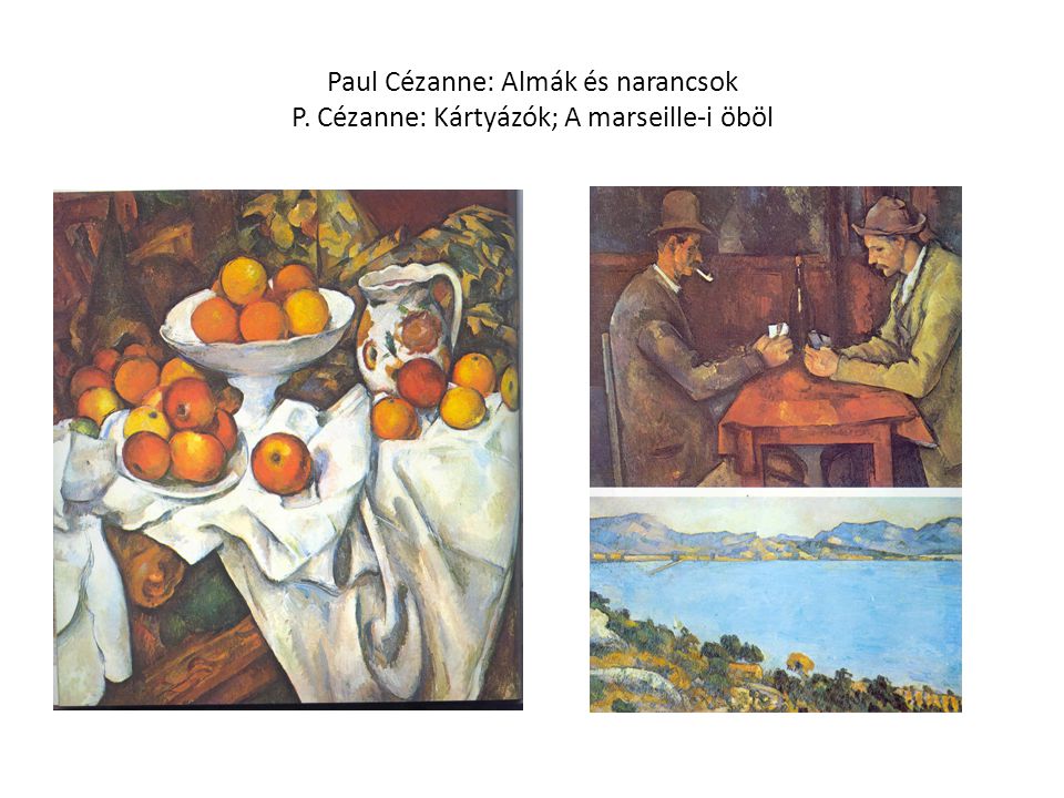Paul Cézanne: Almák és narancsok P