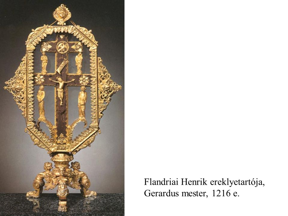 Flandriai Henrik ereklyetartója,