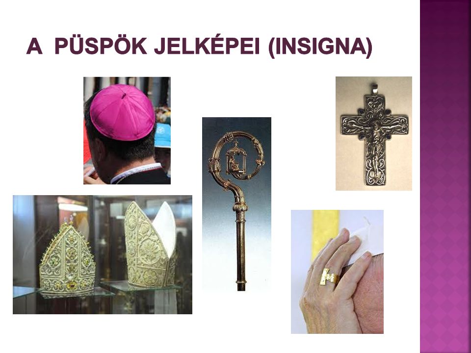 a püspök jelképei (insigna)