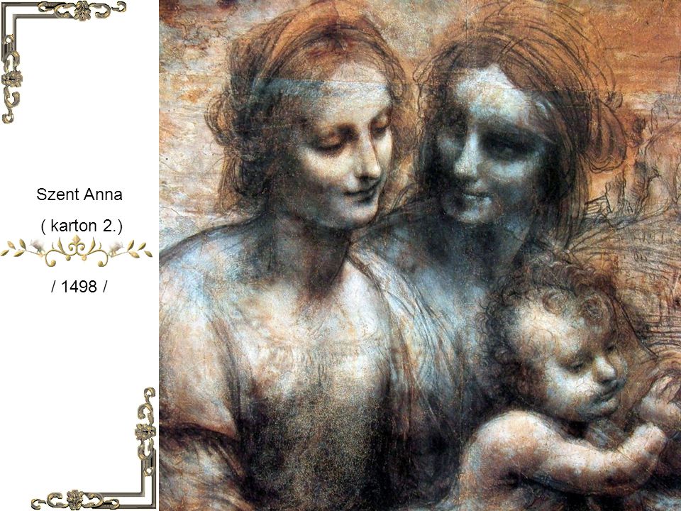 Szent Anna ( karton 2.) / 1498 /