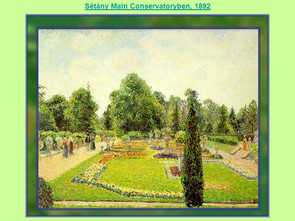 Sétány Main Conservatoryben, 1892