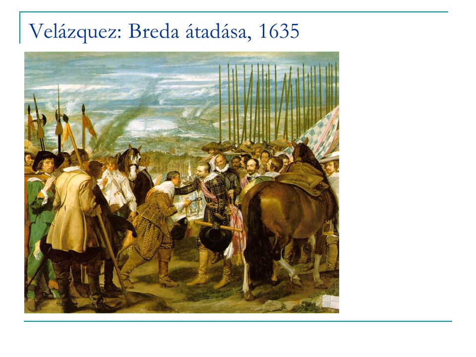 Velázquez: Breda átadása, 1635