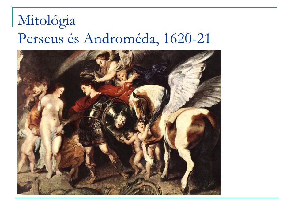Mitológia Perseus és Androméda,