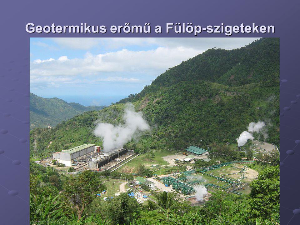 Geotermikus erőmű a Fülöp-szigeteken
