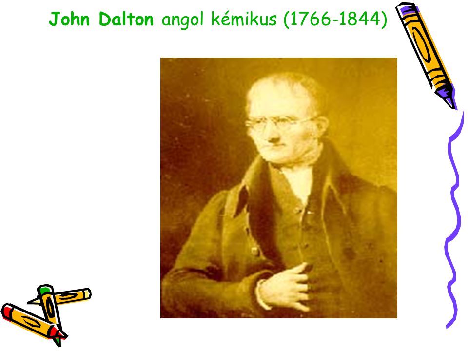John Dalton angol kémikus ( )
