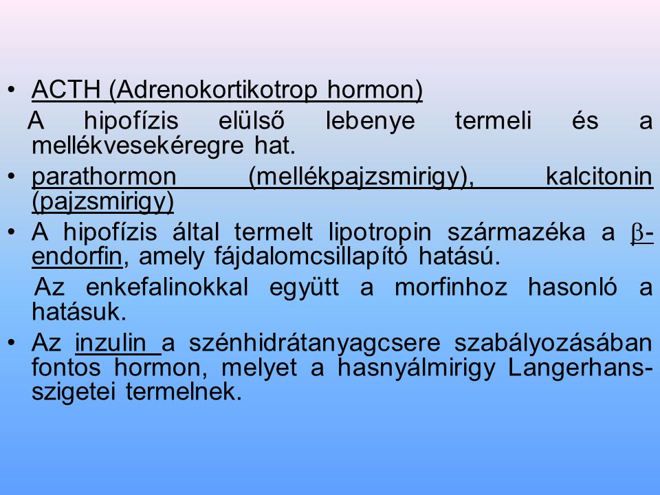 ACTH (Adrenokortikotrop hormon)