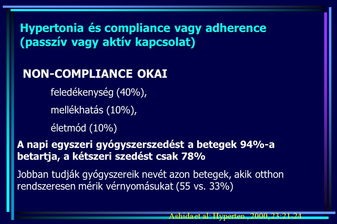 Hypertonia és compliance vagy adherence (passzív vagy aktív kapcsolat)