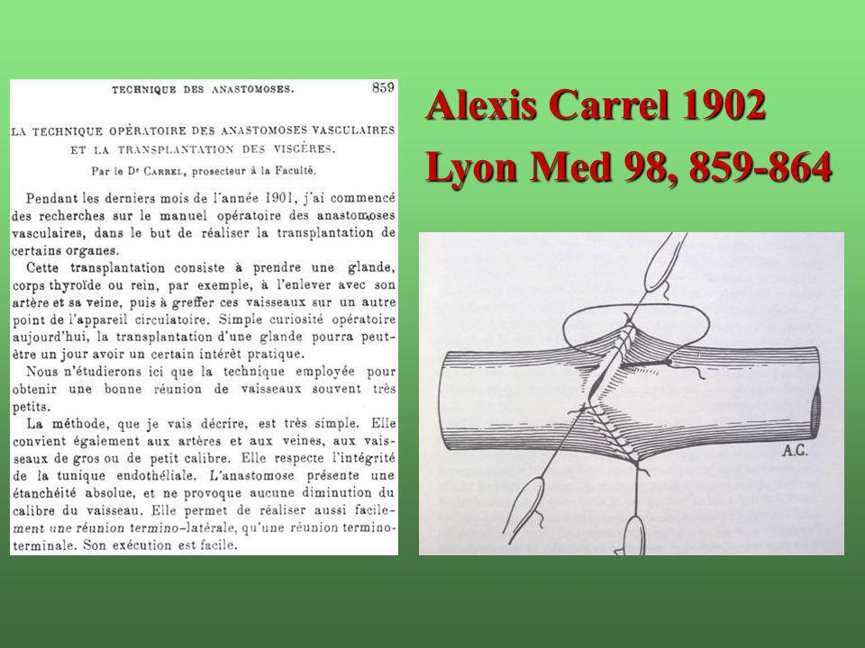 Alexis Carrel 1902 Lyon Med 98,
