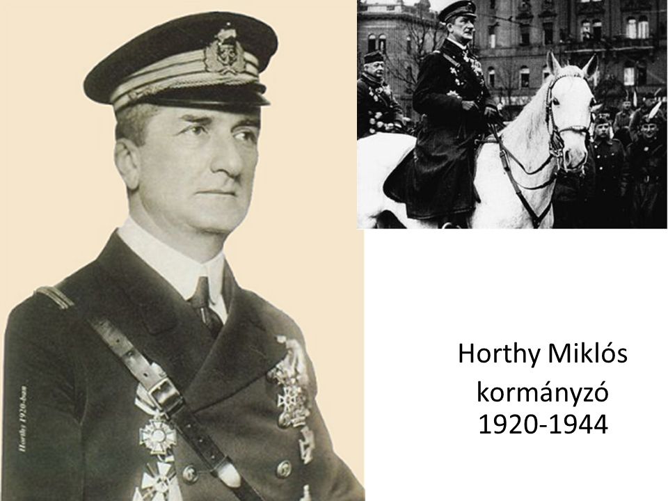 Horthy Miklós kormányzó
