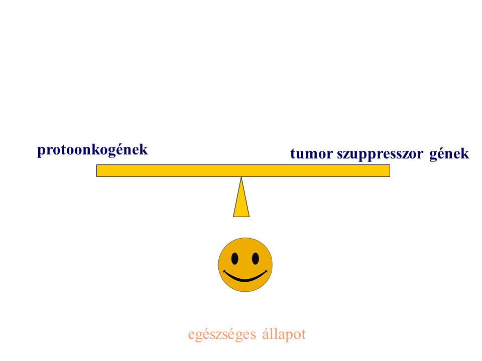 protoonkogének tumor szuppresszor gének egészséges állapot