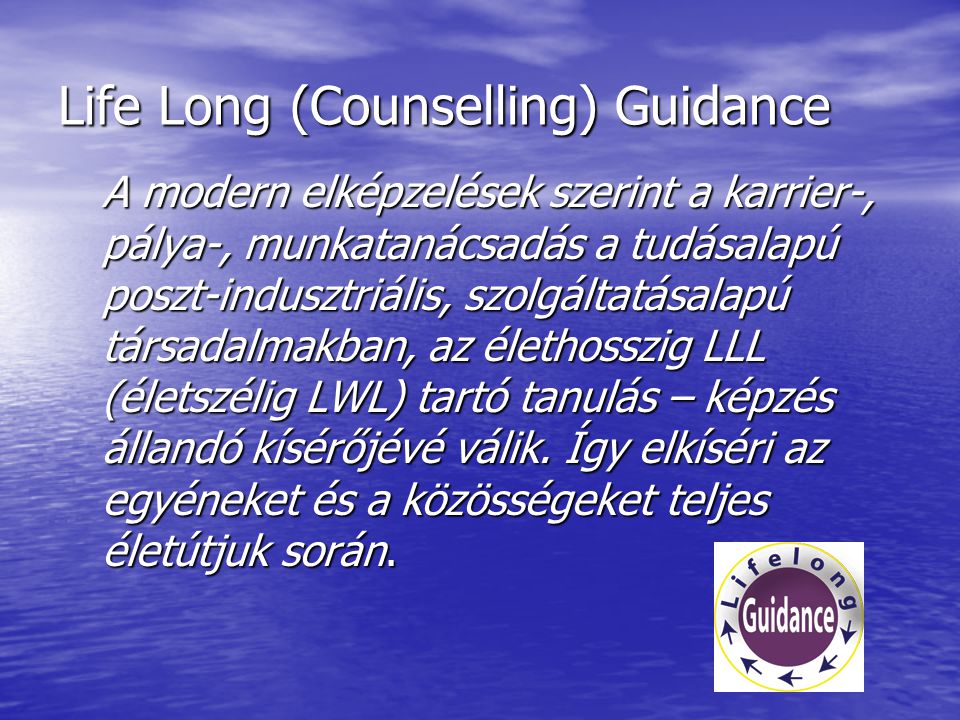 Life Long (Counselling) Guidance