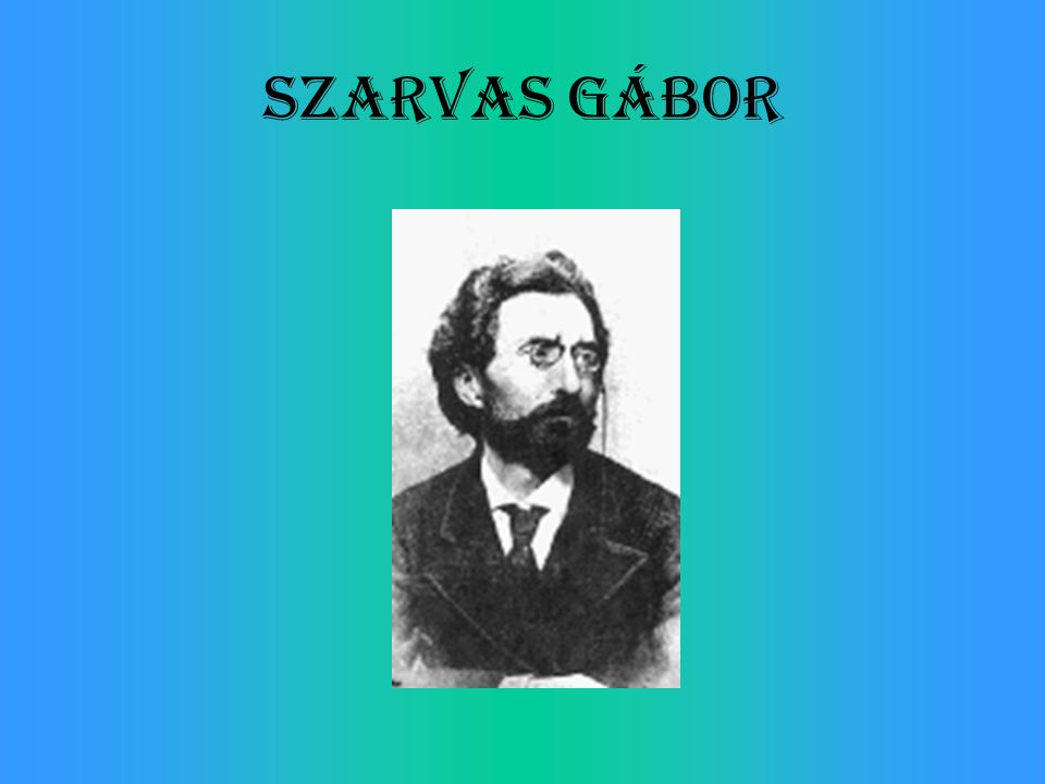 Szarvas Gábor