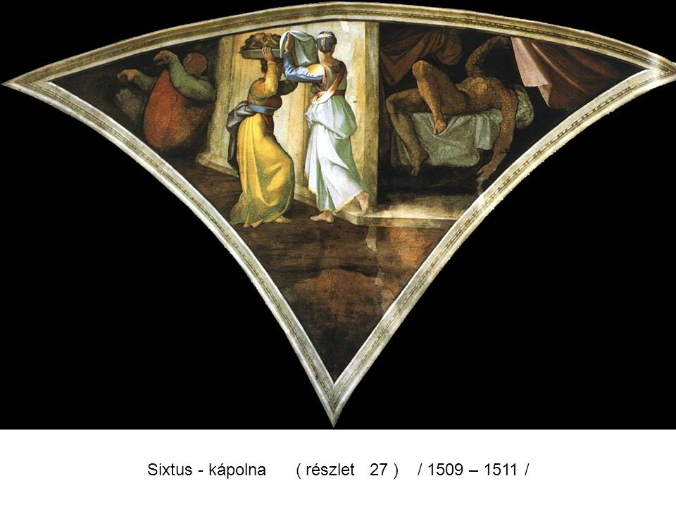 Sixtus - kápolna ( részlet 27 ) / 1509 – 1511 /