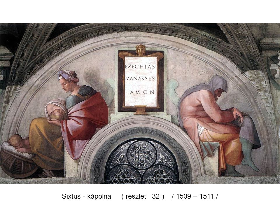 Sixtus - kápolna ( részlet 32 ) / 1509 – 1511 /