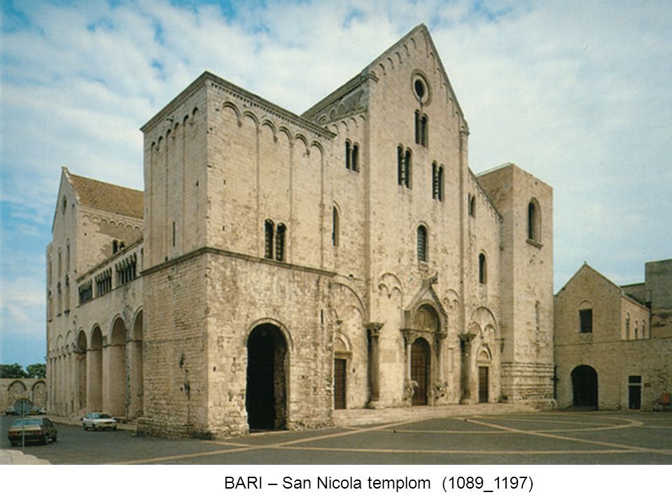 BARI – San Nicola templom (1089_1197)