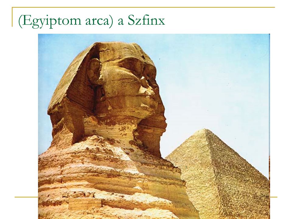 (Egyiptom arca) a Szfinx