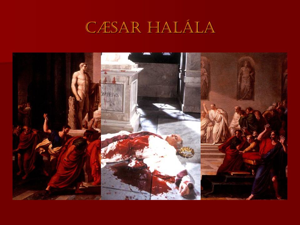 Cæsar halála