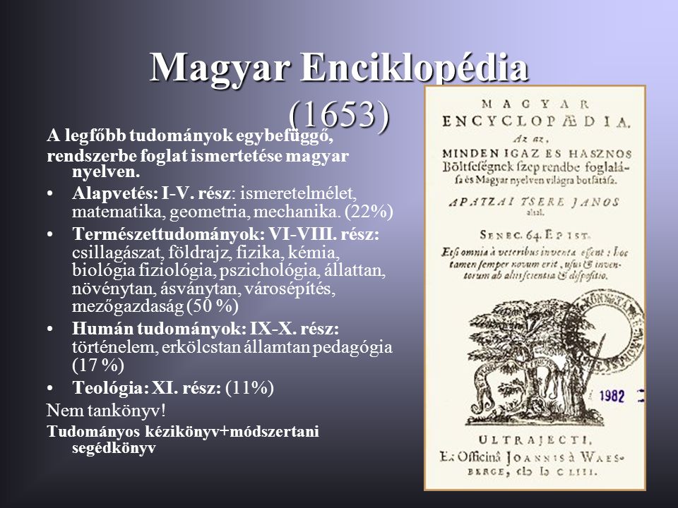 Magyar Enciklopédia (1653)