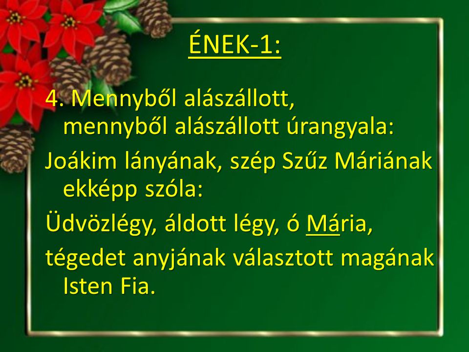 ÉNEK-1: