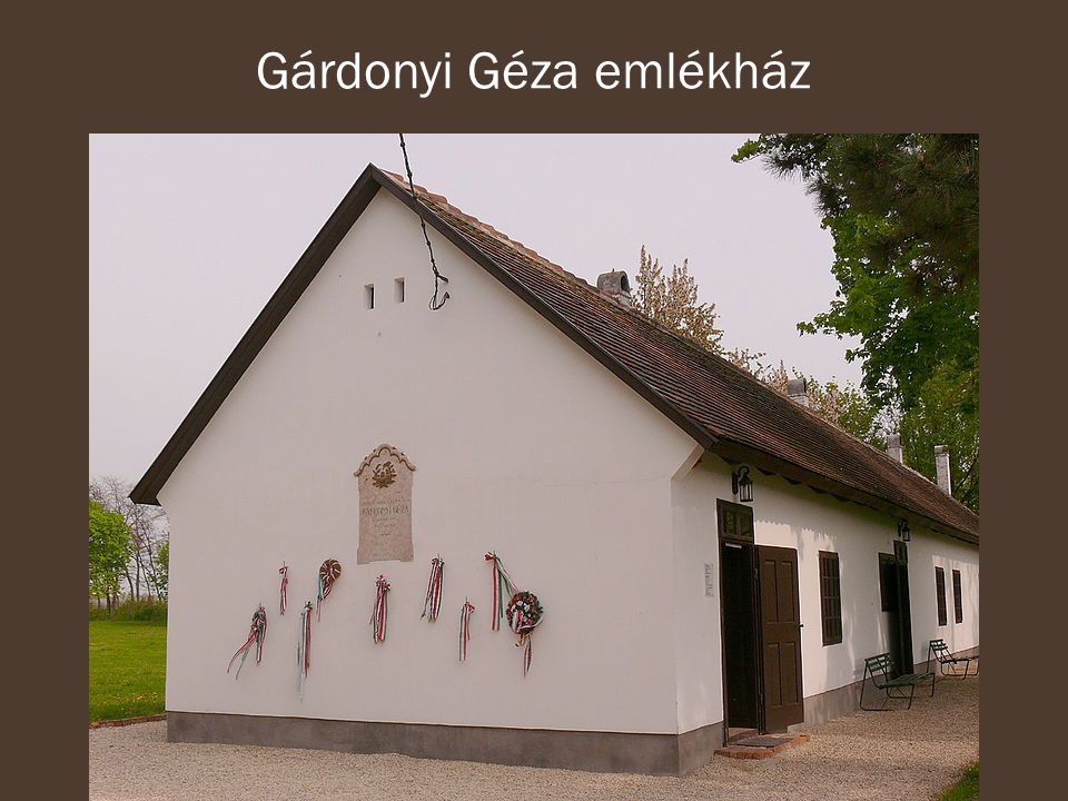 Gárdonyi Géza emlékház